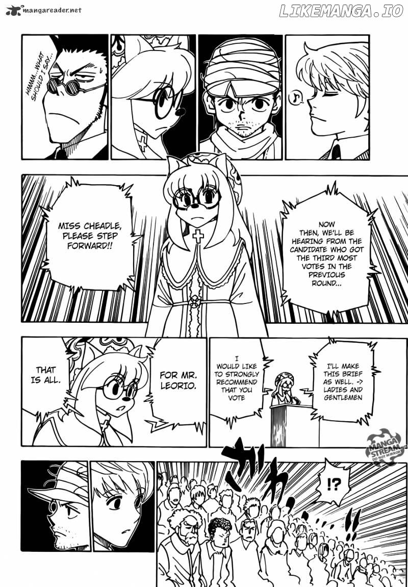 Hunter x Hunter, Chapter 332 image 02